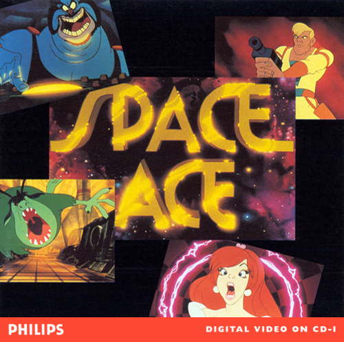Space Ace box art for CD-i
